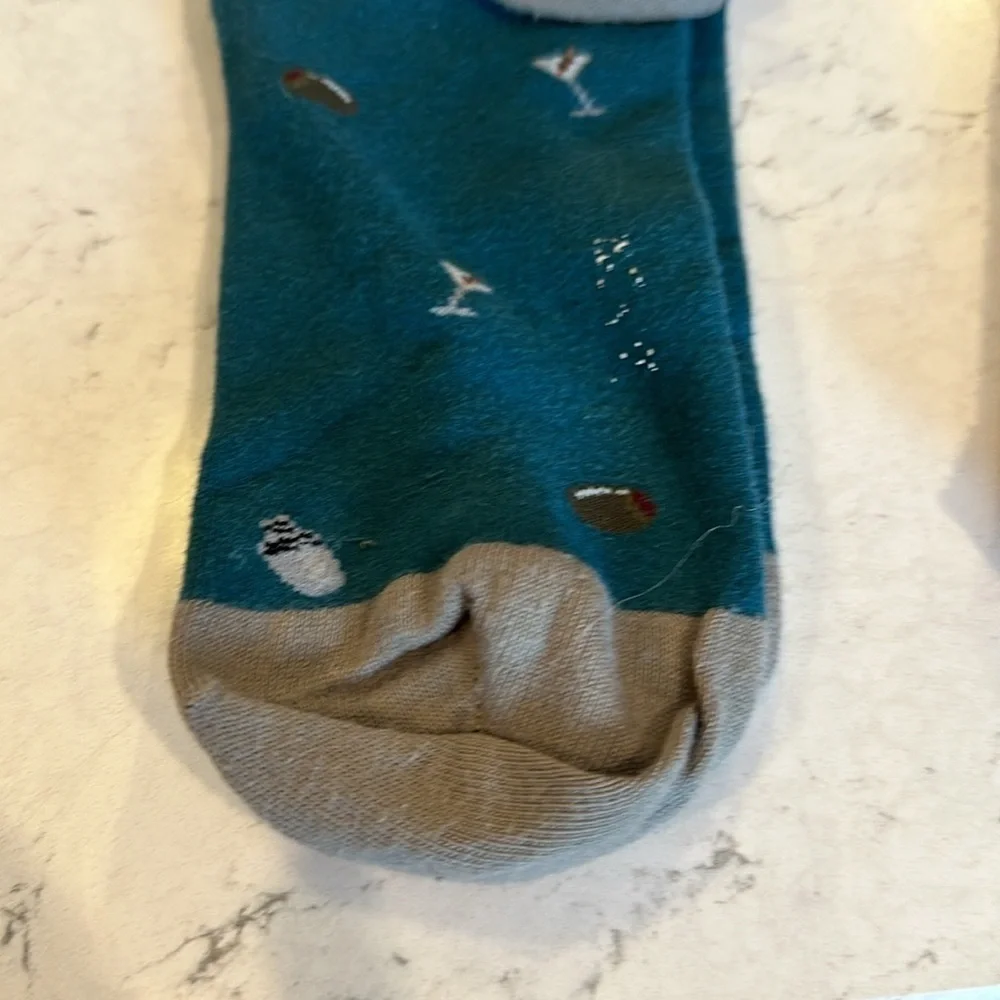 J Crew 3 pack Party drinks socks​